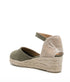 Carol Wedge Espadrille - Olive